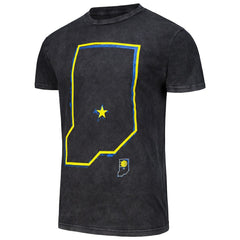 Indiana Pacers Stadium Essentials Unisex Vintage T-Shirt Black