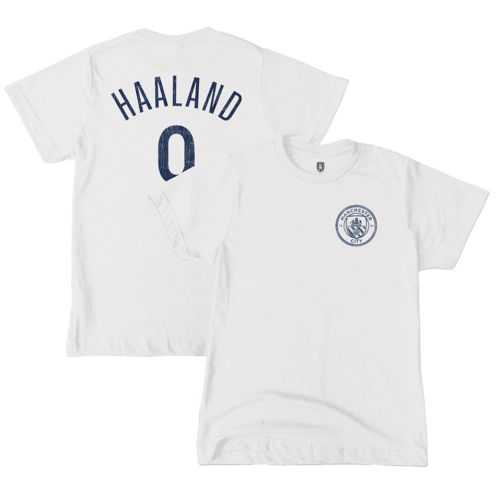 Erling Haaland Manchester City 1863FC Youth Player T-Shirt White