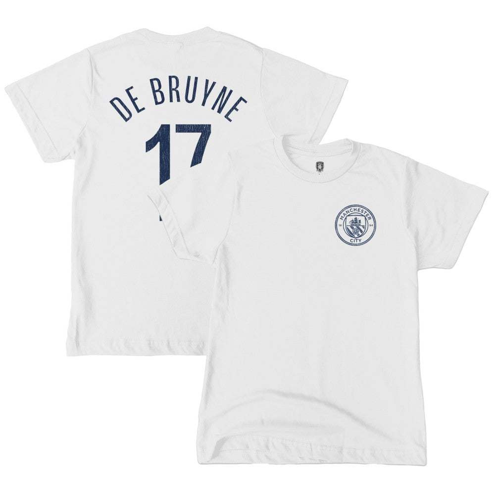 Kevin De Bruyne Manchester City 1863FC Youth Player T-Shirt White sale