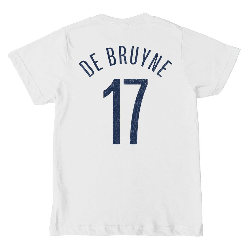 Kevin De Bruyne Manchester City 1863FC Youth Player T-Shirt White sale