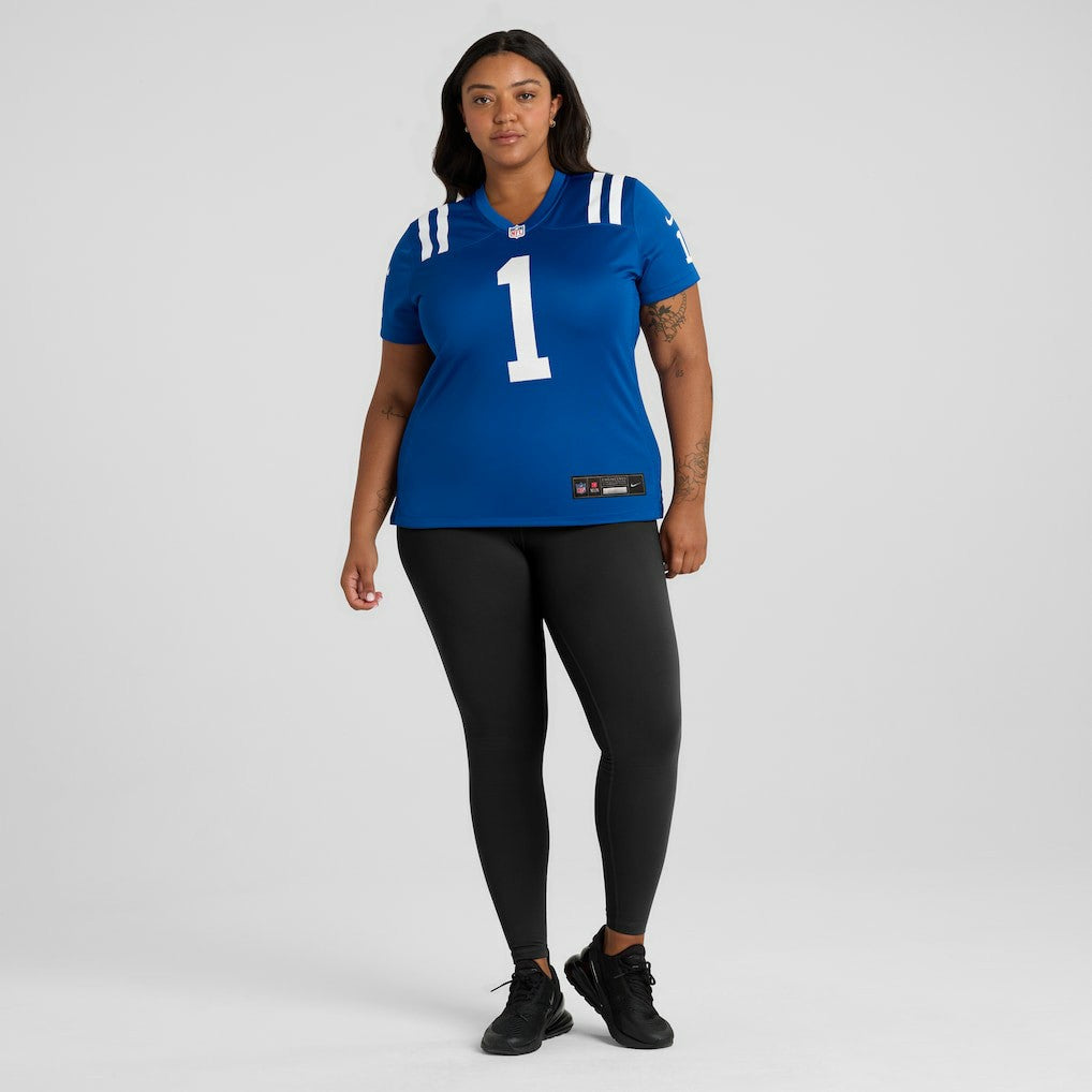 Number 1 Bride Indianapolis Colts Women's Game Jersey Royal