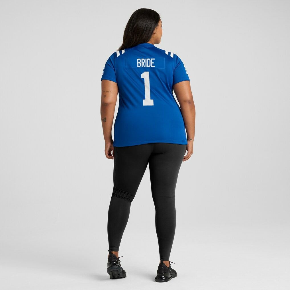 Number 1 Bride Indianapolis Colts Women's Game Jersey Royal