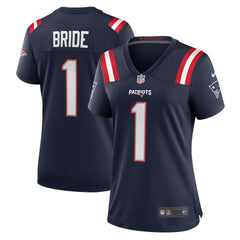 NFL Number 1 Bride New England Patriots Women's Game Jersey - Navy