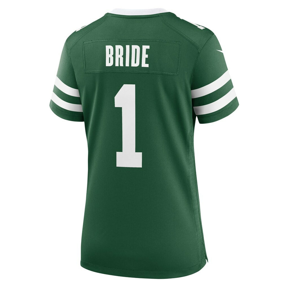 Number 1 Bride New York Jets Women's Game Jersey Legacy Green