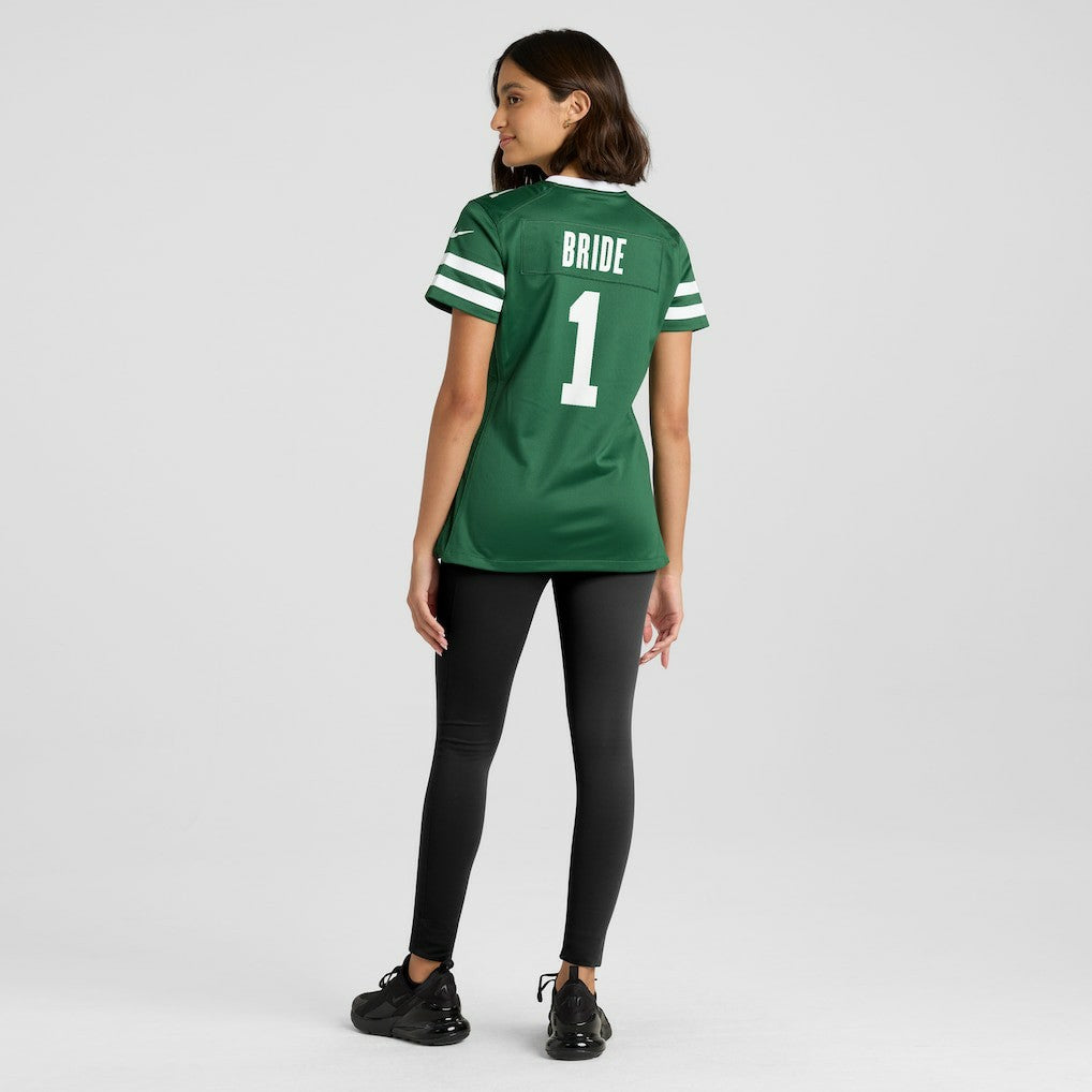 Number 1 Bride New York Jets Women's Game Jersey Legacy Green