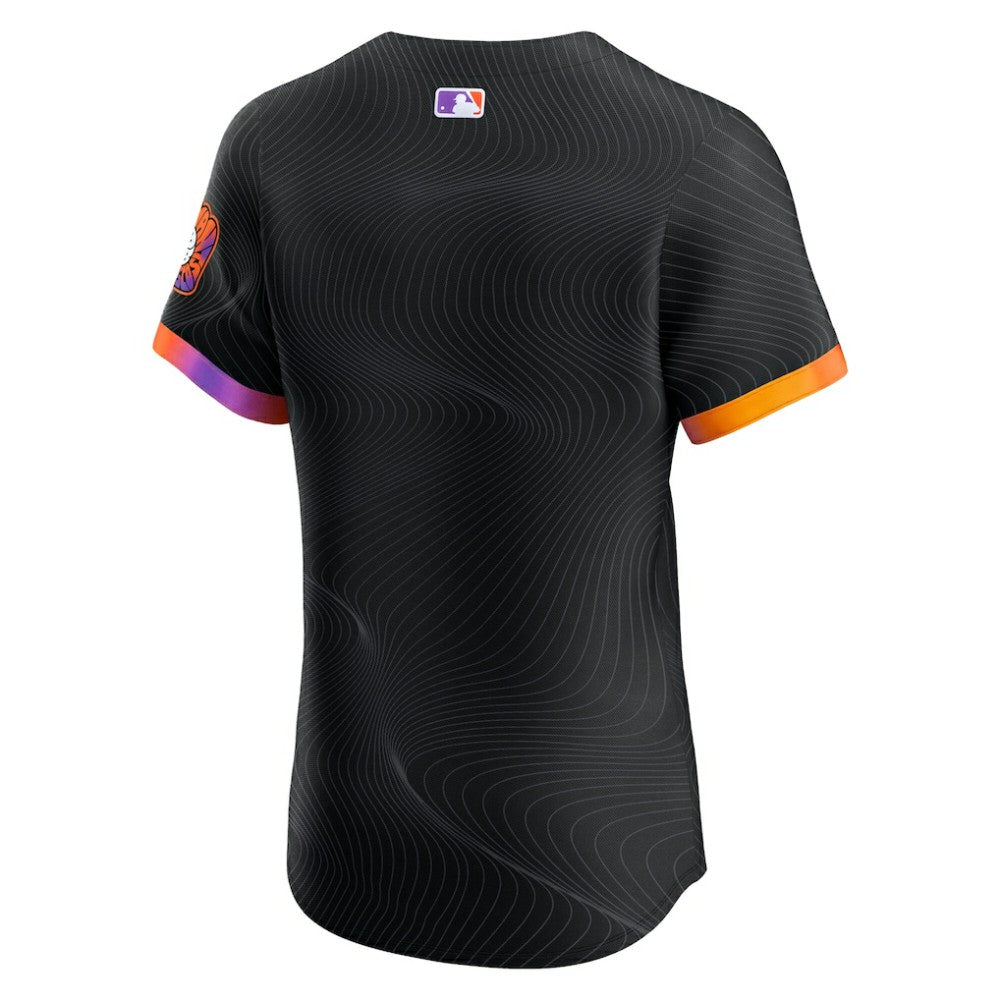 San Francisco Giants Nike 2025 City Connect Elite Jersey - Anthracite Jerseys