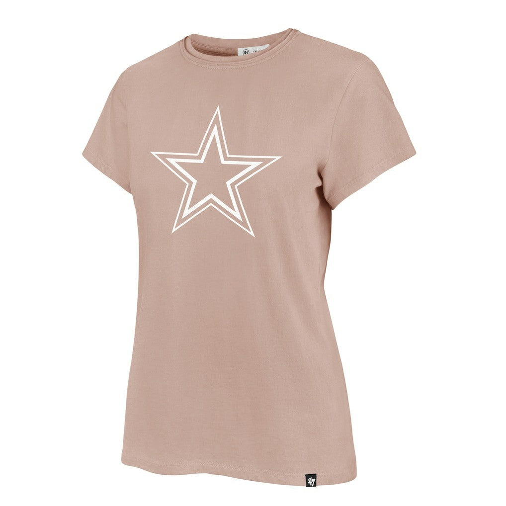Dallas Cowboys '47 Women's Premier Frankie T-Shirt Light Pink
