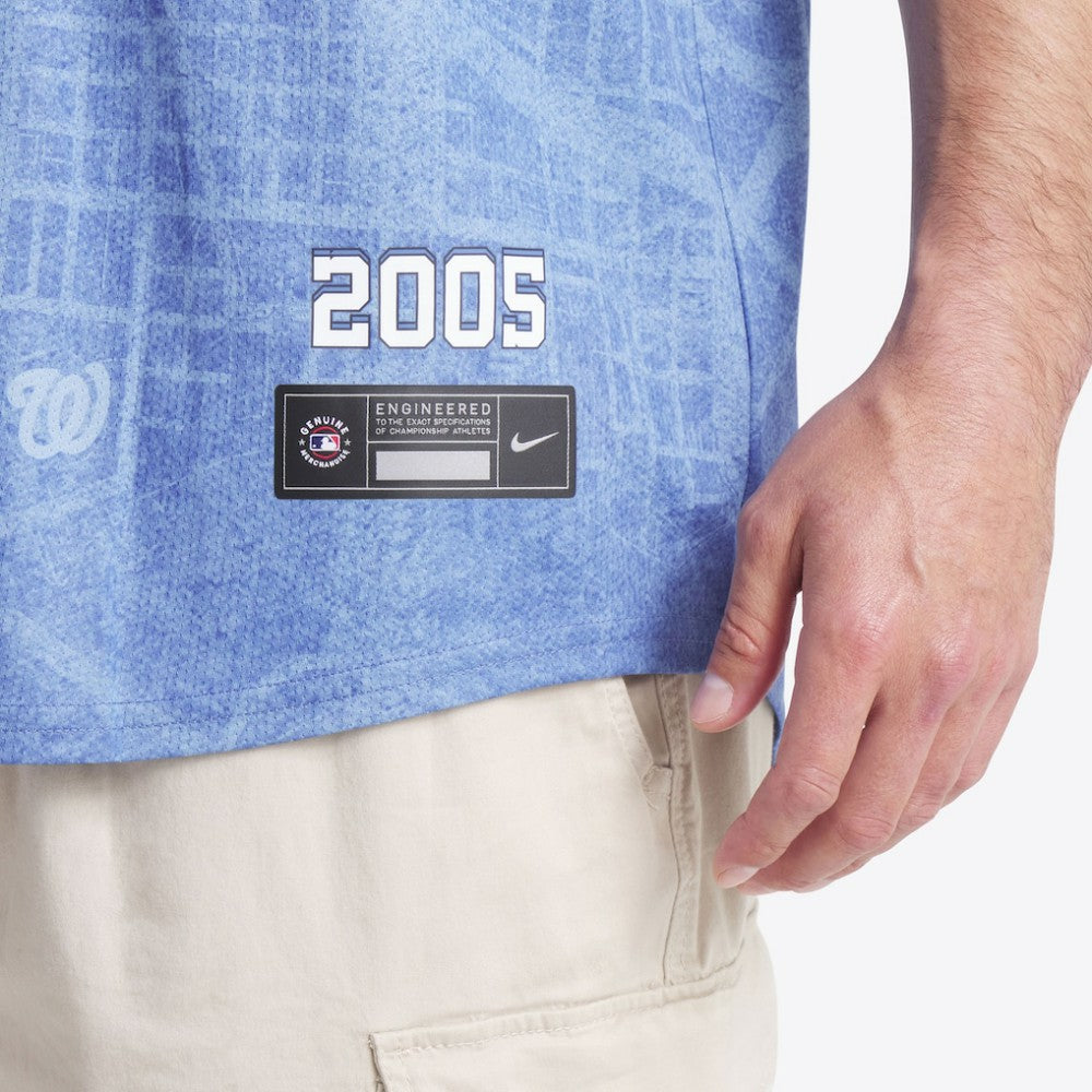 Washington Nationals Nike 2025 City Connect Limited Jersey - Blue Jerseys