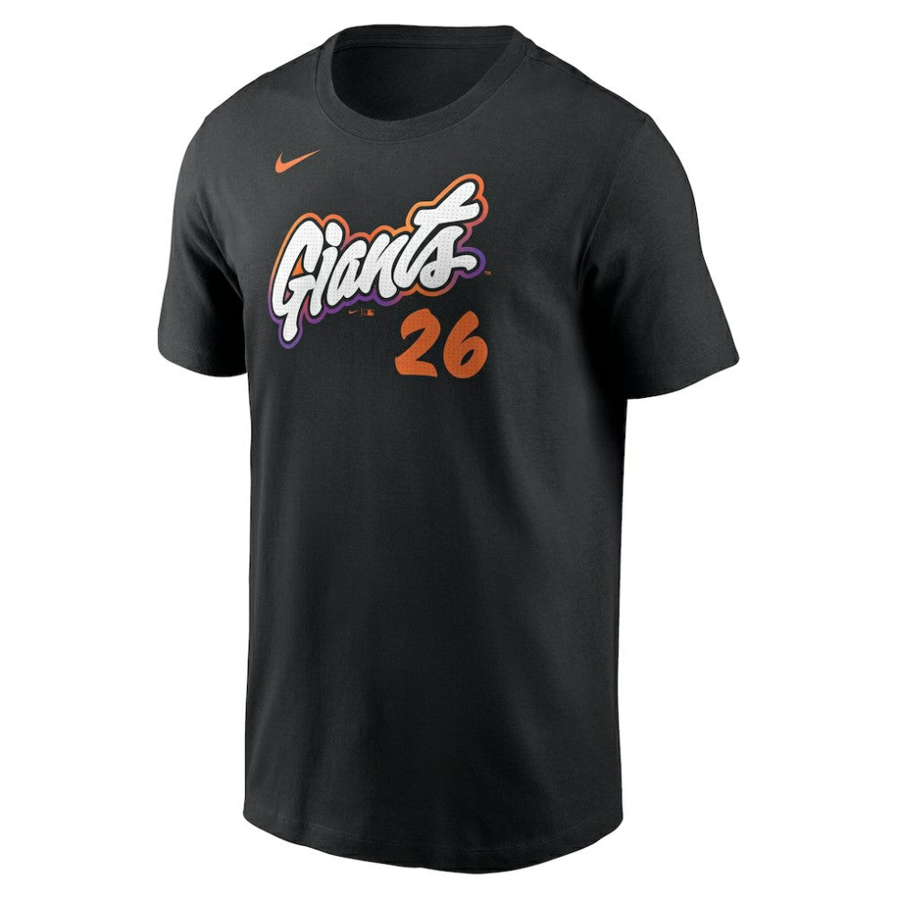 Matt Chapman San Francisco Giants Nike 2025 City Connect Fuse Name & Number T-Shirt - Anthracite T-shirts