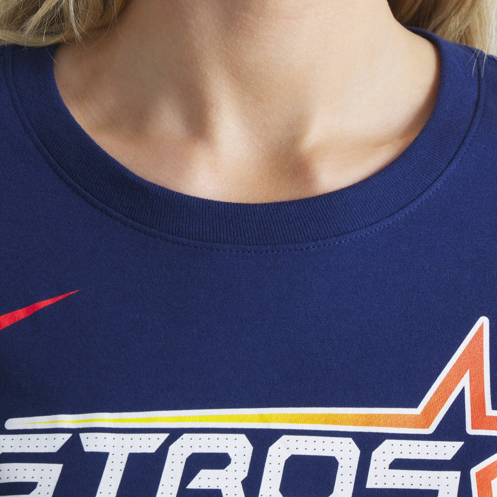 Yordan Alvarez Houston Astros Nike Women's 2025 City Connect Fuse Name & Number T-Shirt - Navy T-shirts