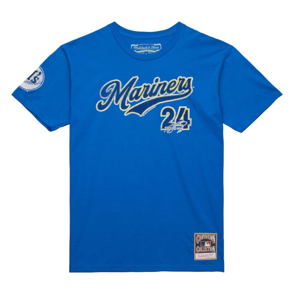 Ken Griffey Jr. Seattle Mariners Mitchell & Ness Cooperstown Collection Player T-Shirt - Royal T-shirts