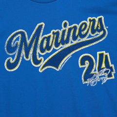 Ken Griffey Jr. Seattle Mariners Mitchell & Ness Cooperstown Collection Player T-Shirt - Royal T-shirts