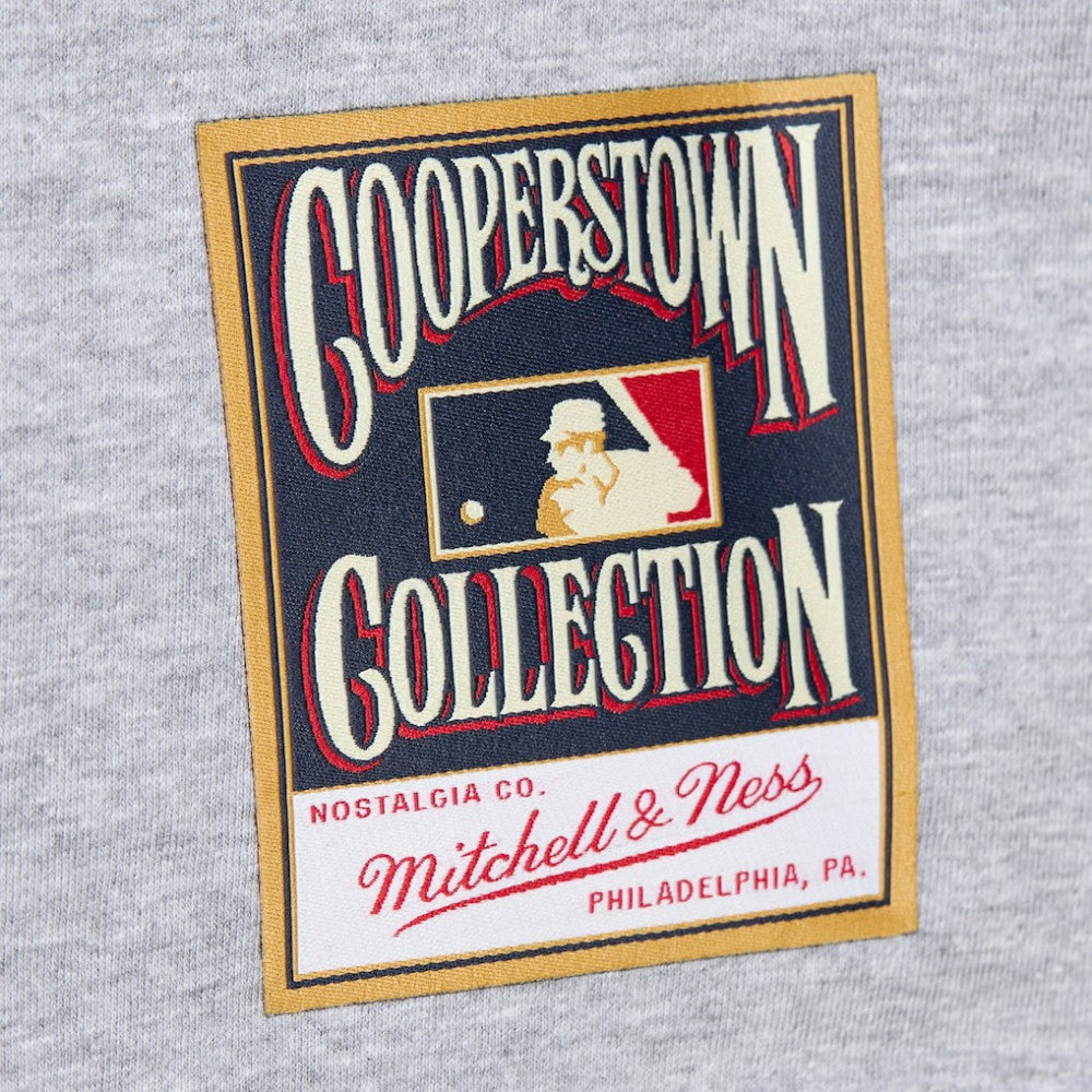 Chipper Jones Atlanta Braves Mitchell & Ness Cooperstown Collection Player T-Shirt - Heather Gray T-shirts