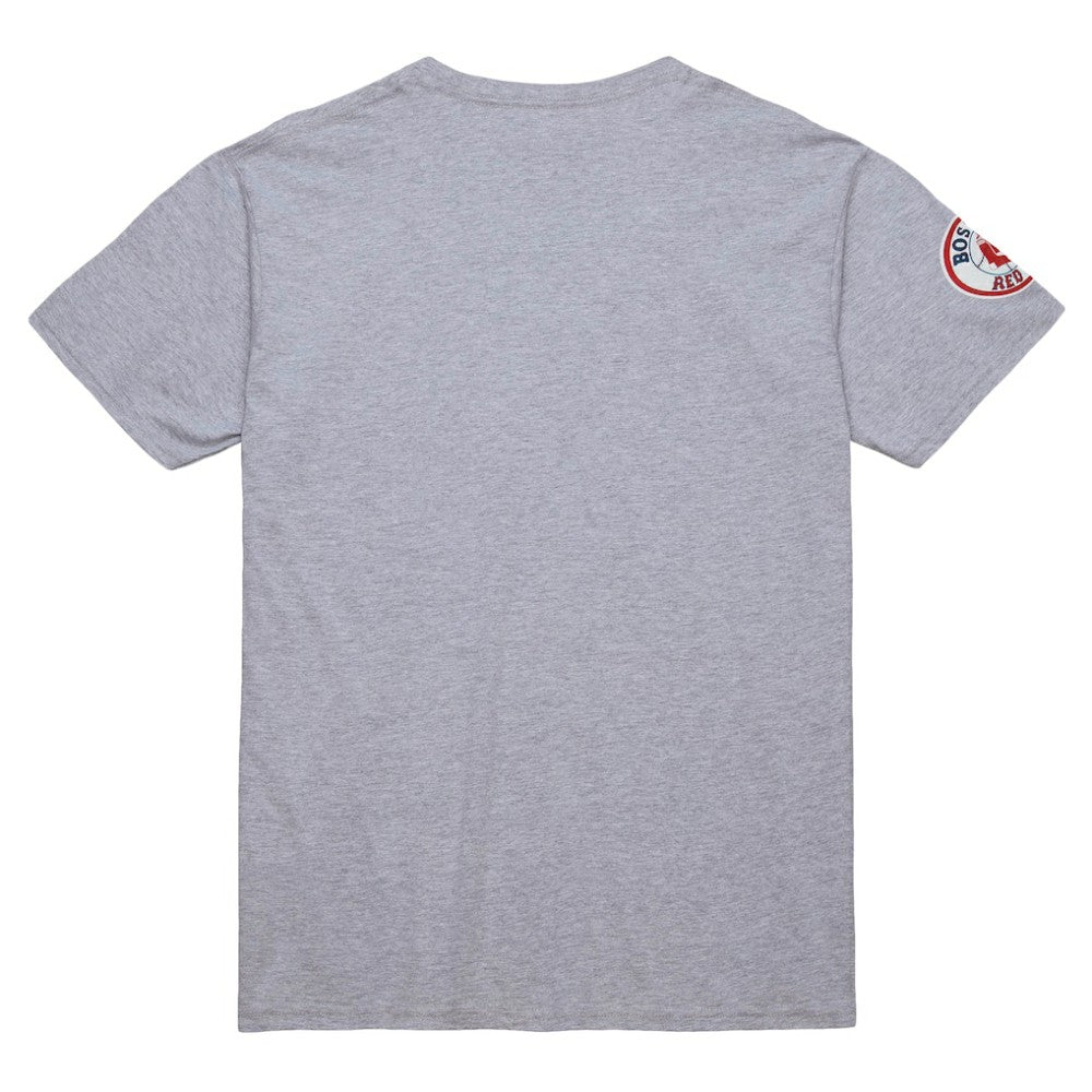 David Ortiz Boston Red Sox Mitchell & Ness Cooperstown Collection Player T-Shirt - Grey Heather T-shirts