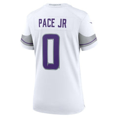 NFL Ivan Pace Jr Minnesota Vikings Women's Alternate Game Jersey - White