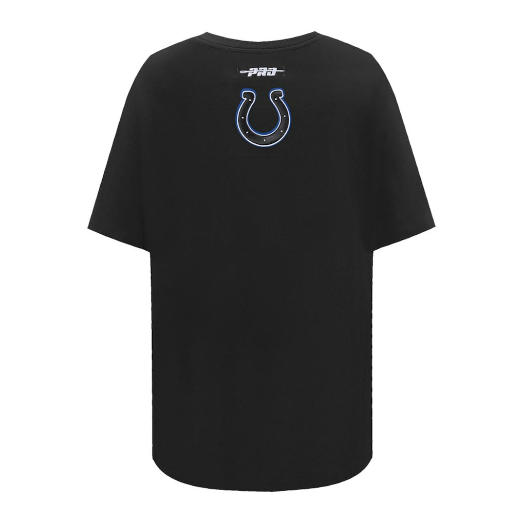 Indianapolis Colts Pro Standard Women's Indiana Nights Colts Oversized T-Shirt Black