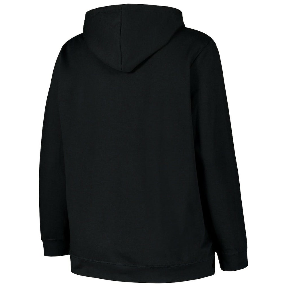 Cincinnati Bengals '47 Women's Plus Size Clarity Kennedy Pullover Hoodie Black