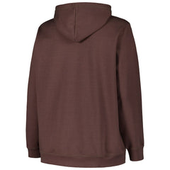 Cleveland Browns '47 Women's Plus Size Clarity Kennedy Pullover Hoodie Brown