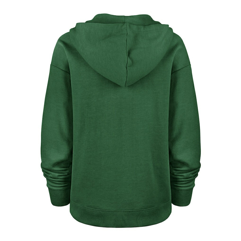 New York Jets '47 Women's Plus Size Clarity Kennedy Pullover Hoodie Kelly Green