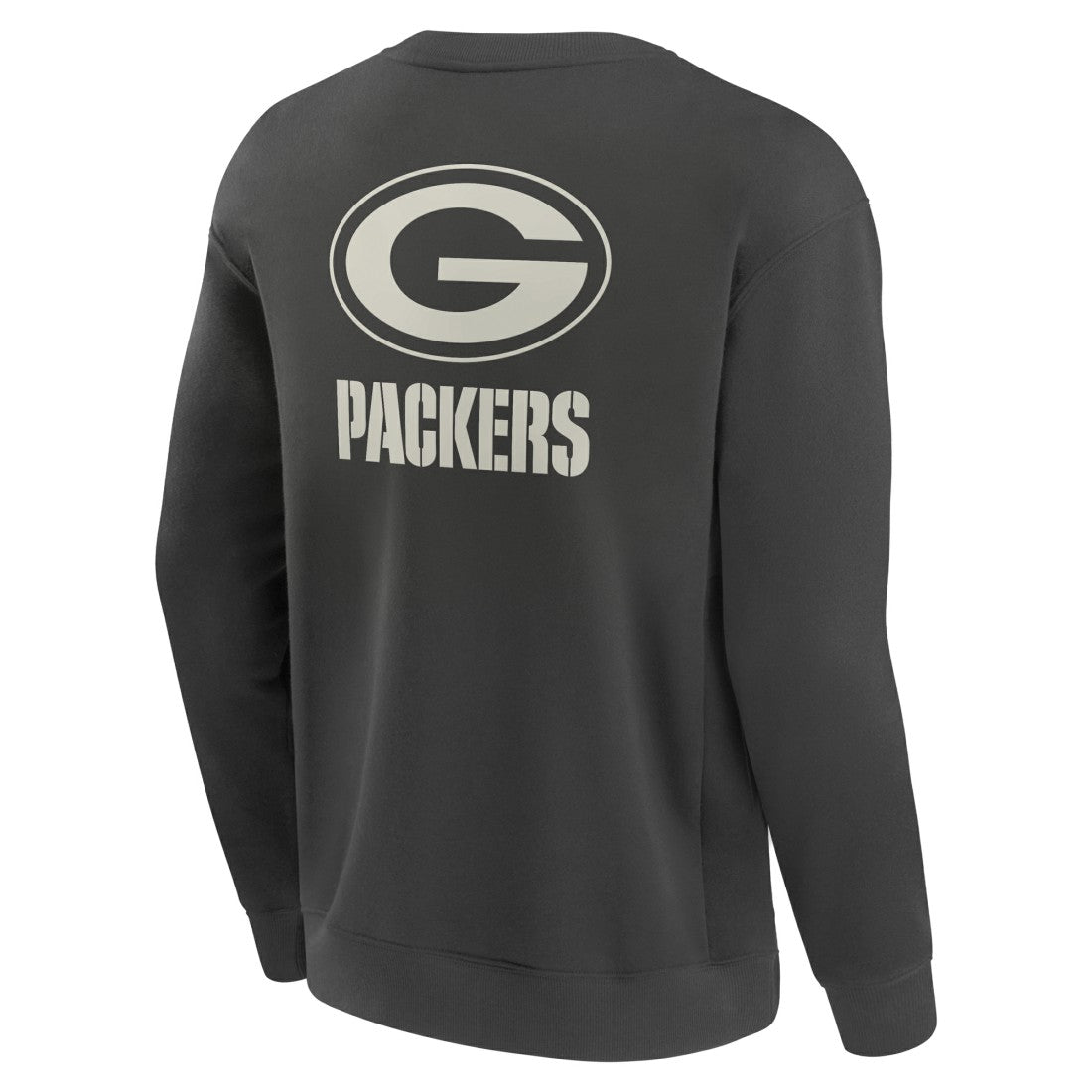 Green Bay Packers Elements Future Ground Lettering Pullover Sweatshirt Charcoal