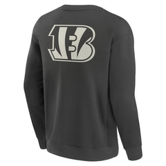 Cincinnati Bengals Elements Future Ground Lettering Pullover Sweatshirt Charcoal