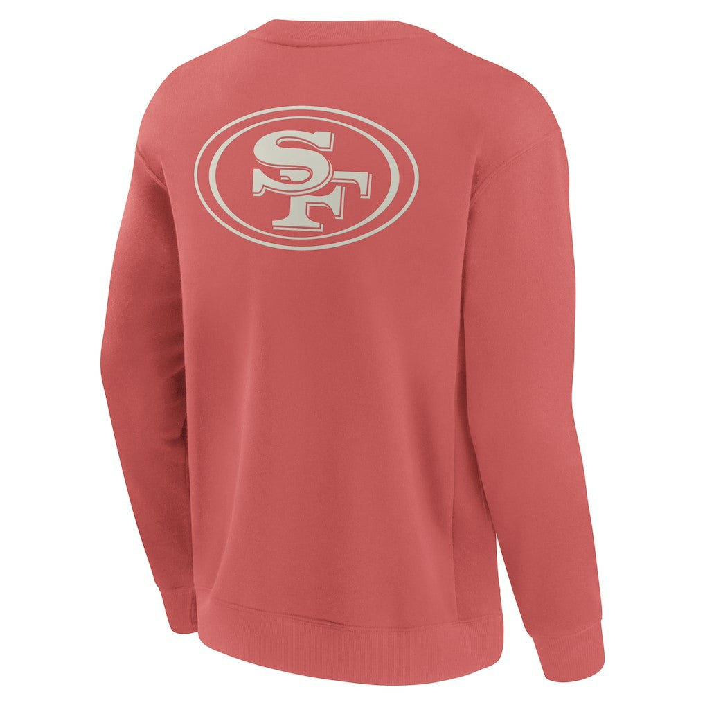 San Francisco 49ers Elements Future Ground Lettering Pullover Sweatshirt Red