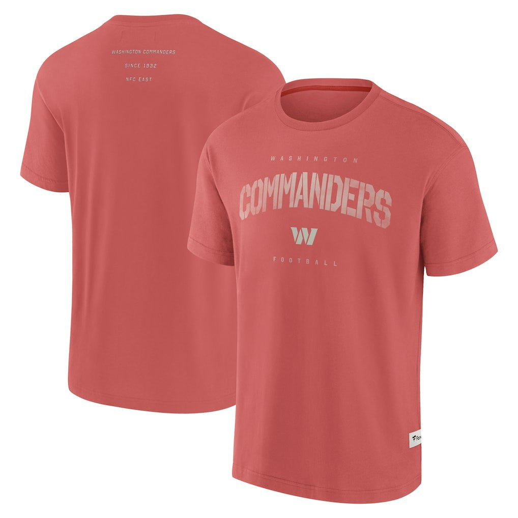 Washington Commanders Elements Weathered Tonal Future Ground T-Shirt Red