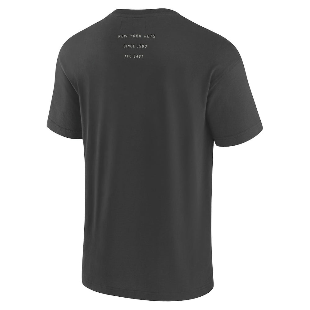 New York Jets Elements Weathered Tonal Future Ground T-Shirt Charcoal