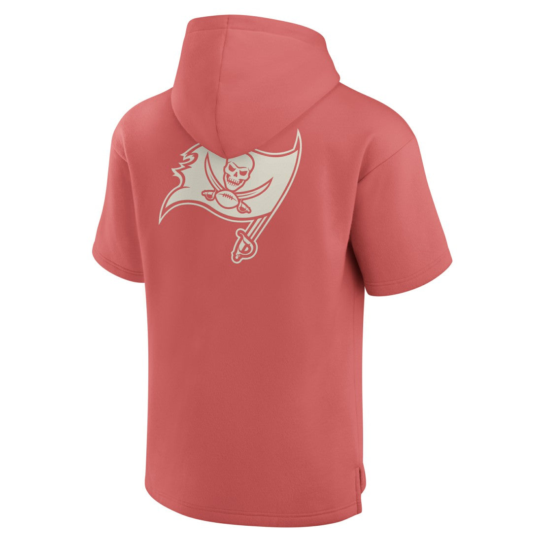 Tampa Bay Buccaneers Elements Future Ground Lettering Short Sleeve Pullover Hoodie Red