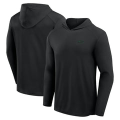 New York Jets Front Office Power Mono Long Sleeve Hoodie T-Shirt Black