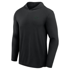 New York Jets Front Office Power Mono Long Sleeve Hoodie T-Shirt Black