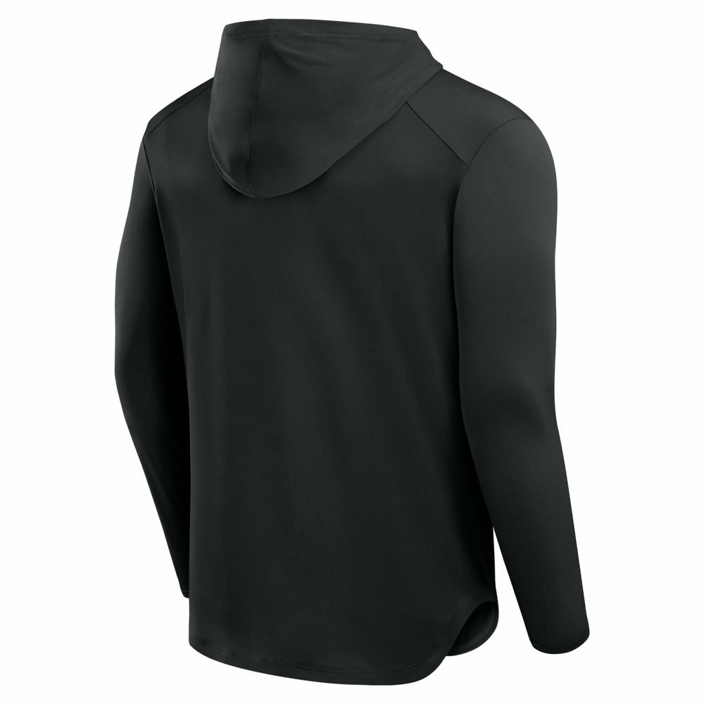 Green Bay Packers Front Office Power Mono Long Sleeve Hoodie T-Shirt Black
