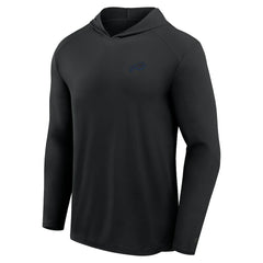 Buffalo Bills Front Office Power Mono Long Sleeve Hoodie T-Shirt Black