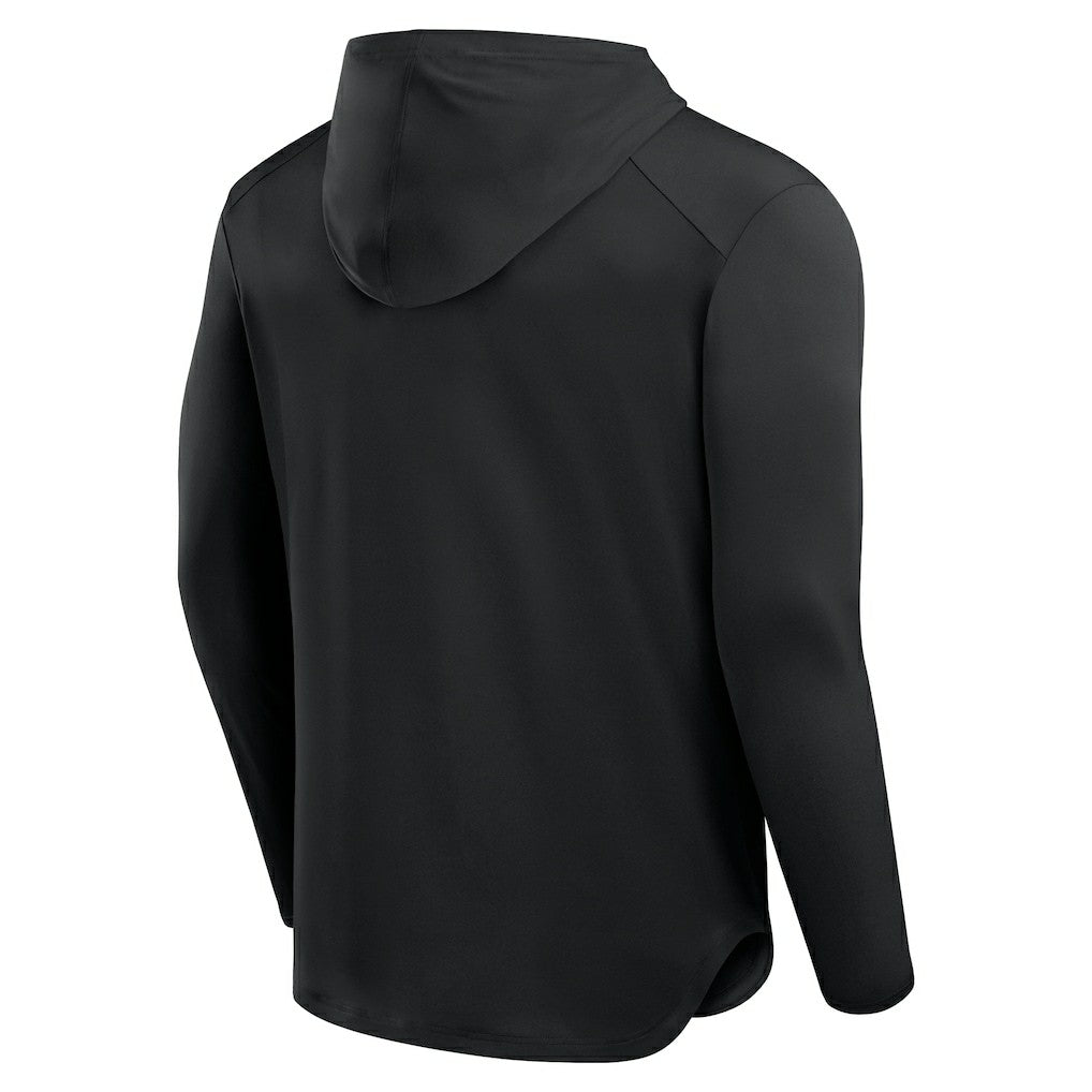 Buffalo Bills Front Office Power Mono Long Sleeve Hoodie T-Shirt Black