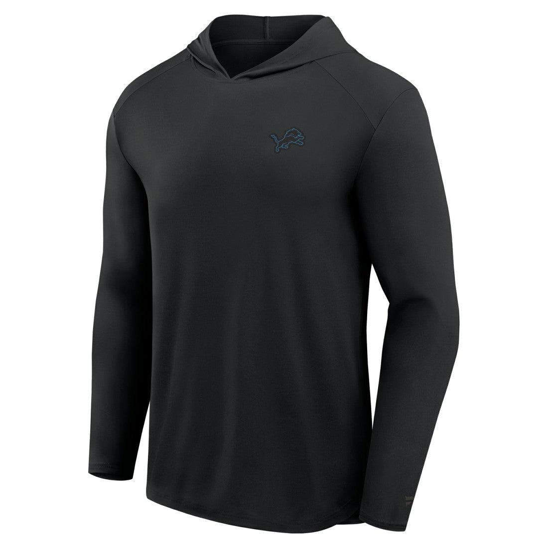 Detroit Lions Front Office Power Mono Long Sleeve Hoodie T-Shirt Black