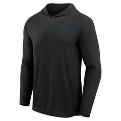 Detroit Lions Front Office Power Mono Long Sleeve Hoodie T-Shirt Black