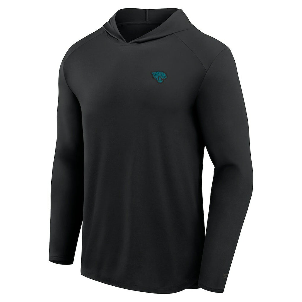 Jacksonville Jaguars Front Office Power Mono Long Sleeve Hoodie T-Shirt Black
