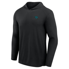 Jacksonville Jaguars Front Office Power Mono Long Sleeve Hoodie T-Shirt Black
