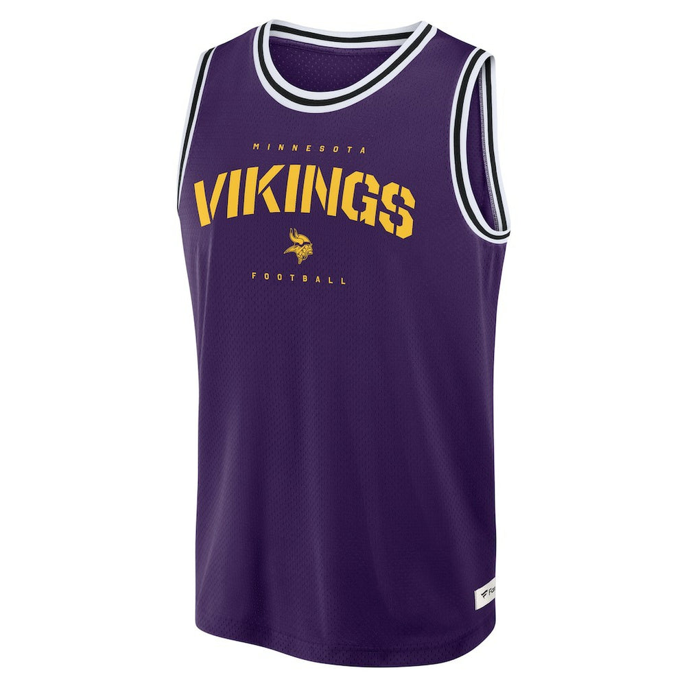 Minnesota Vikings Elements Future Ground Jersey Tank Top Purple