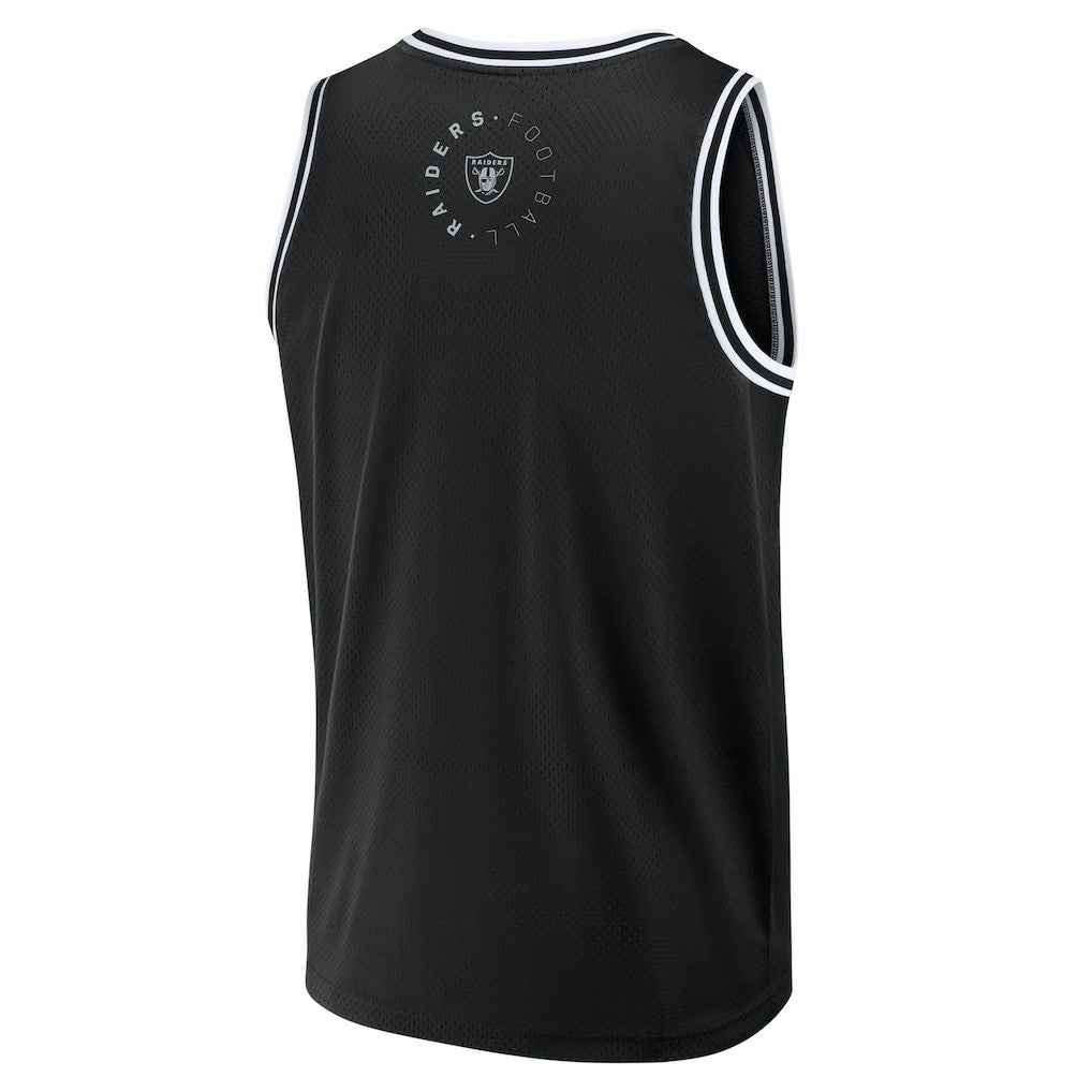 Las Vegas Raiders Elements Future Ground Jersey Tank Top Black