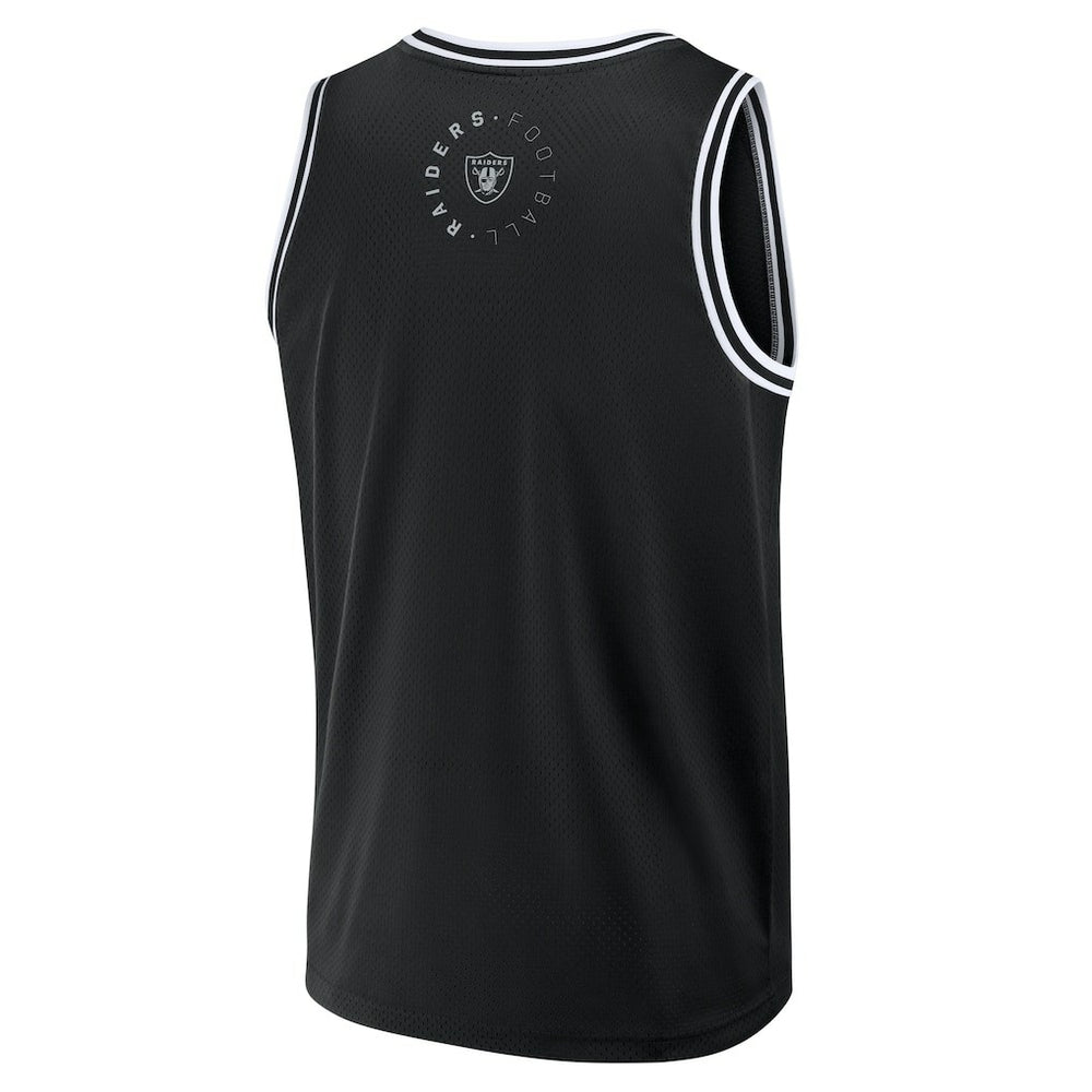 Las Vegas Raiders Elements Future Ground Jersey Tank Top Black