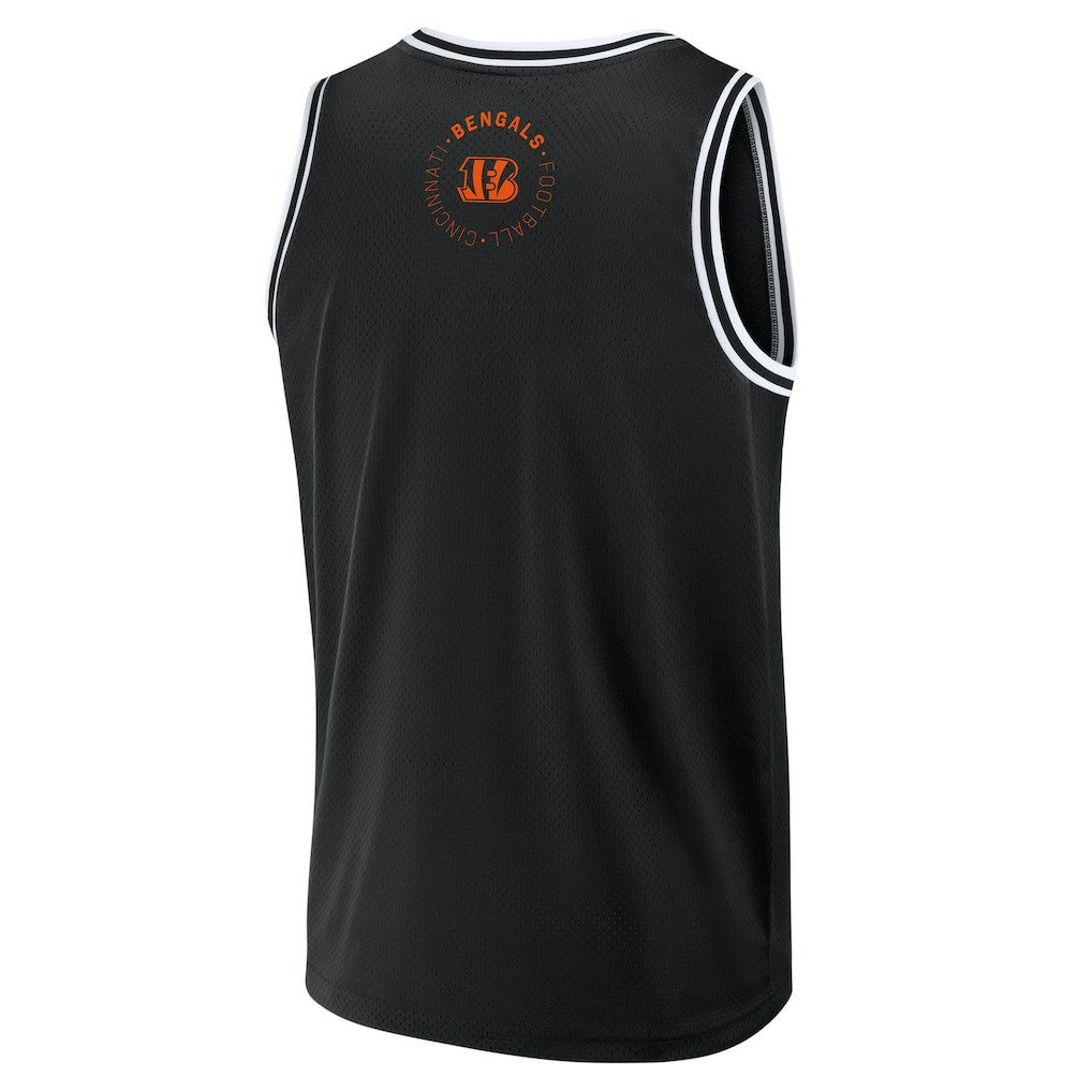 Cincinnati Bengals Elements Future Ground Jersey Tank Top Black