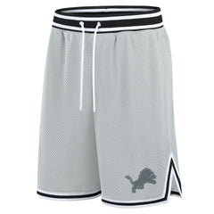 Detroit Lions Elements Future Ground Shorts Silver