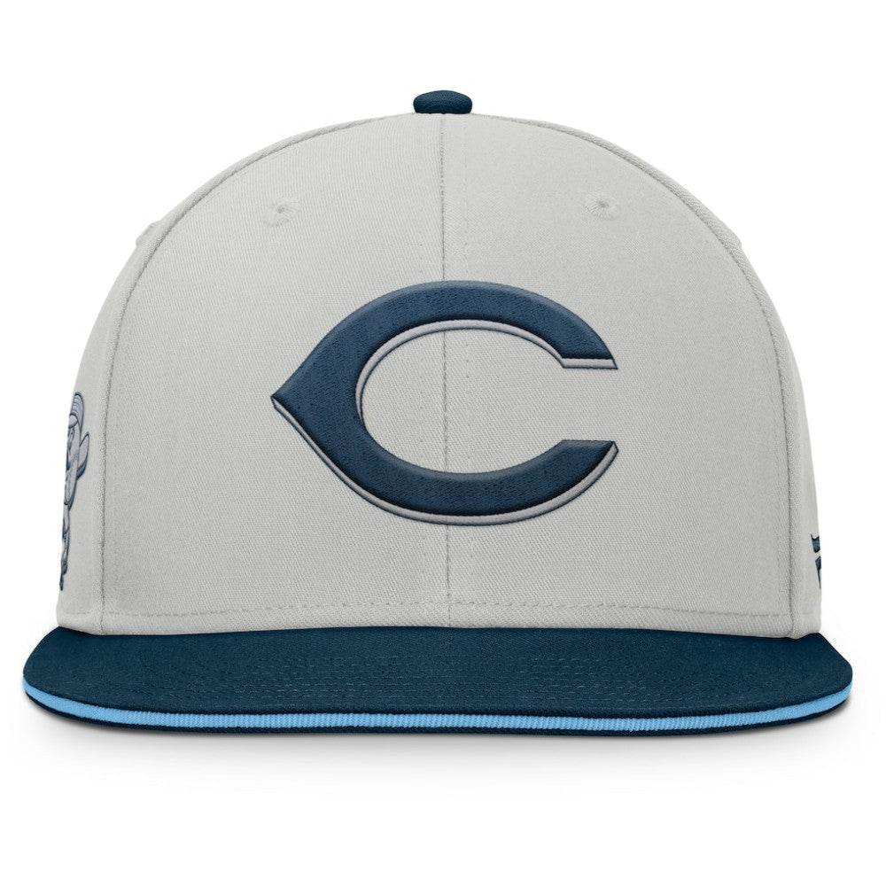 Cincinnati Reds Fanatics Knuckleball Snapback Hat - Gray Hats