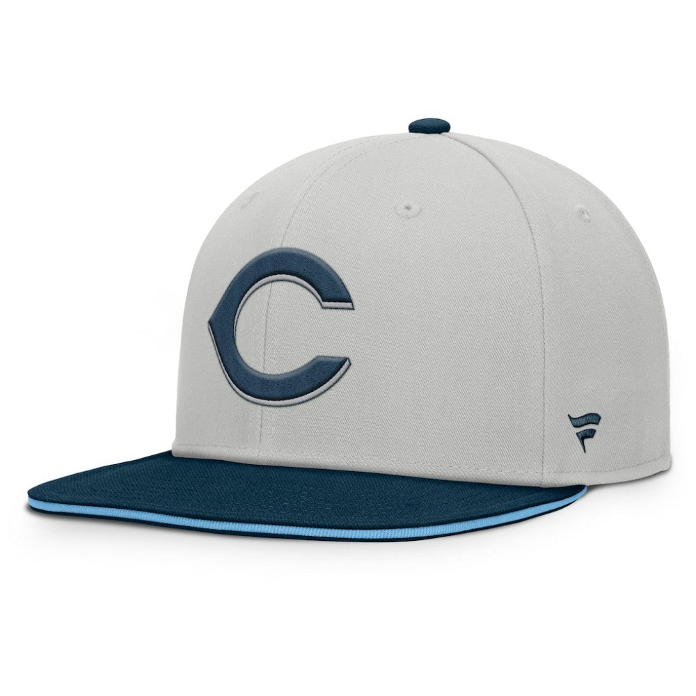 Cincinnati Reds Fanatics Knuckleball Snapback Hat - Gray Hats