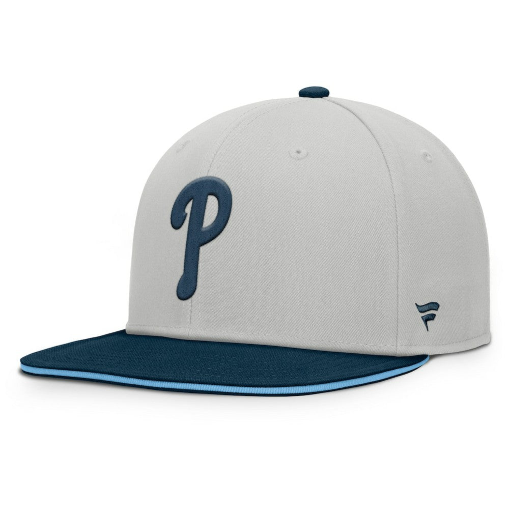 Philadelphia Phillies Fanatics Knuckleball Snapback Hat - Gray Hats