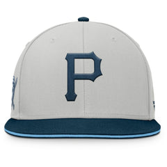 Pittsburgh Pirates Fanatics Knuckleball Snapback Hat - Gray Hats