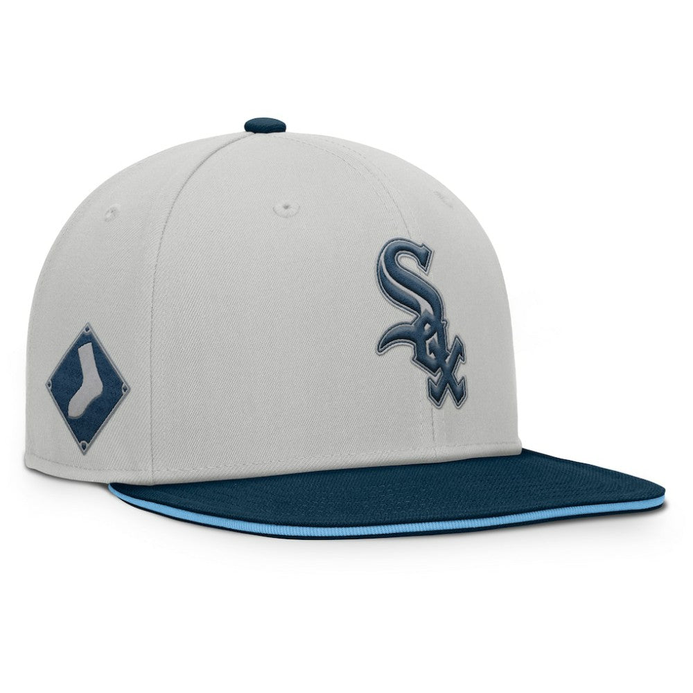 Chicago White Sox Fanatics Knuckleball Snapback Hat - Gray Hats
