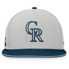 Colorado Rockies Fanatics Knuckleball Snapback Hat - Gray Hats