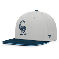 Colorado Rockies Fanatics Knuckleball Snapback Hat - Gray Hats